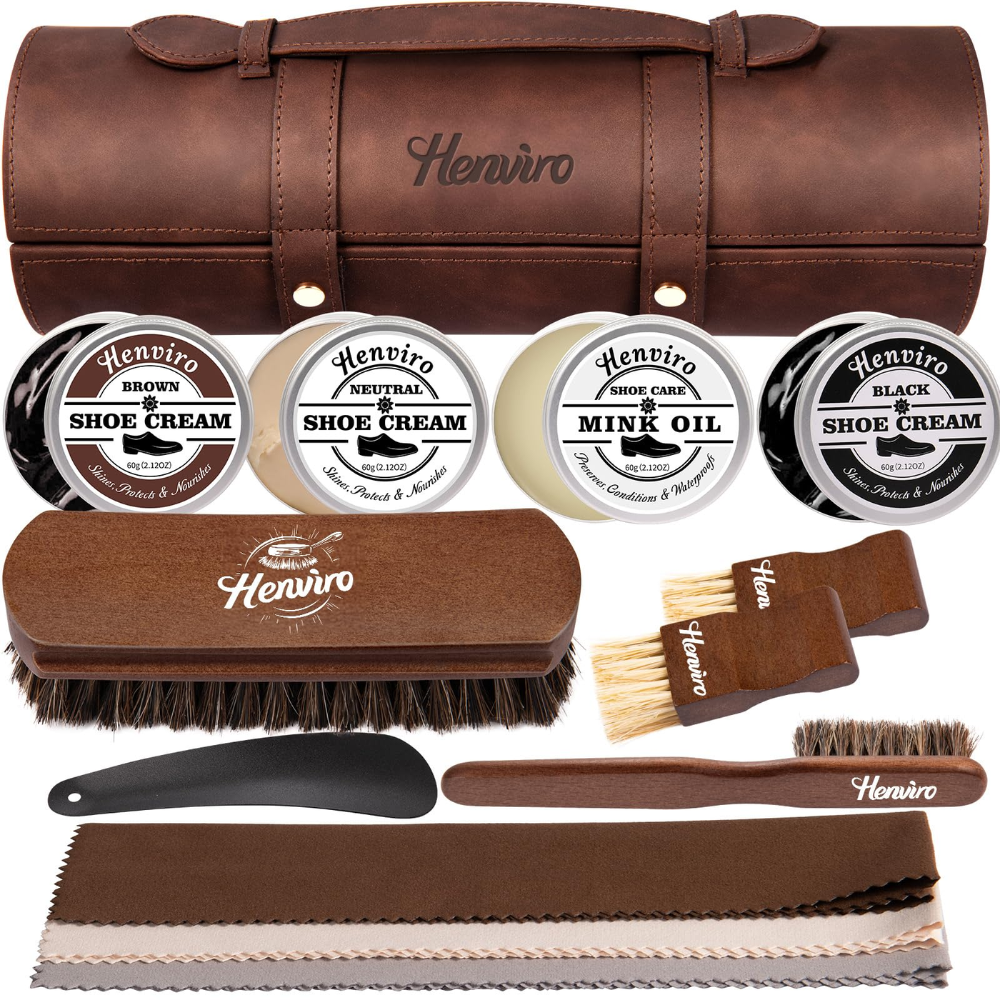 Shoe Polish Set Tan product photo