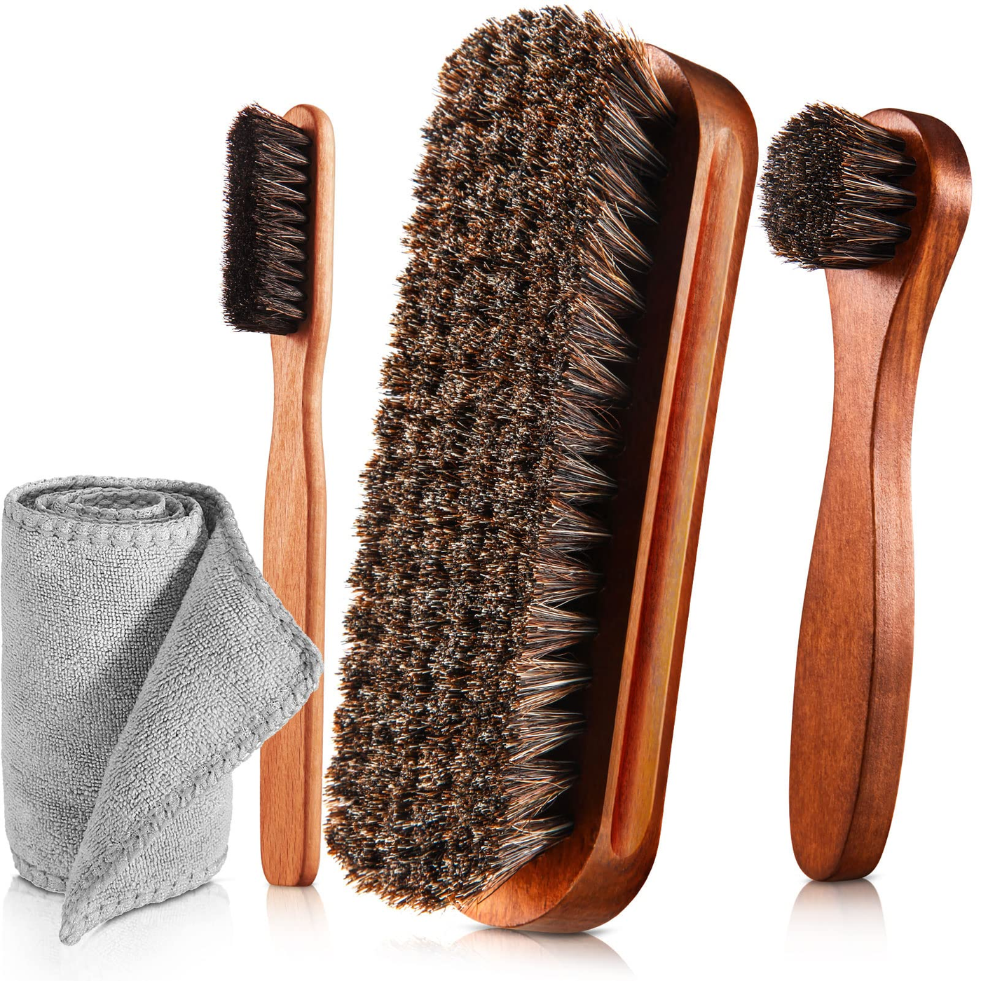 Horsehair Shine Brush Natural product photo